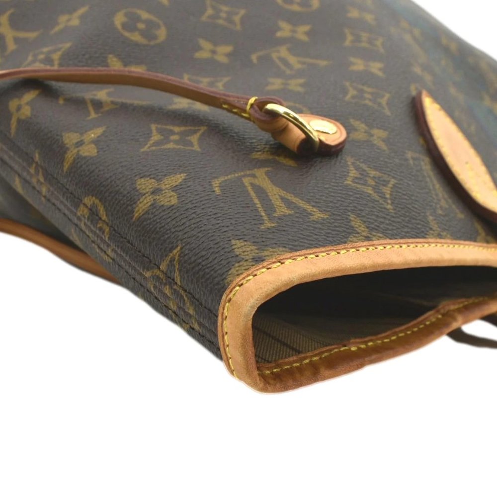 LOUIS VUITTON Neverfull My LV Heritage Monogram Canvas Tote Bag Brown - Picture 6 of 12